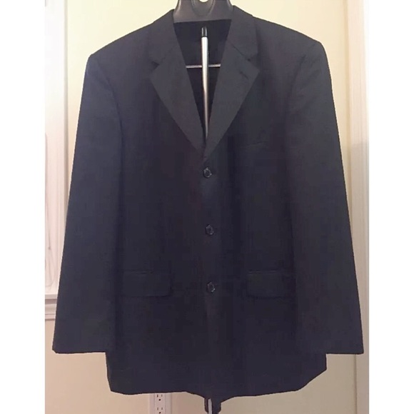 DONALD TRUMP SIGNATURE COLLCTN Blk Sports Jacket - Picture 1 of 8